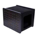 Modern living cave san francisco noir chat