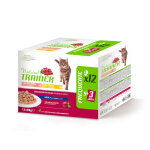 Natural trainer adulte - 12 x 85 g lot mixte poulet, saumon
