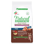 1, 5 kg natural trainer benessere digestivo truite croquettes pour chats