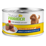 Natural trainer small & toy adult pour chien - 24 x 150 g b?uf Natural trainer small & toy adult pour chien - 24 x 150 g b?uf