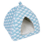 Niche pour chat fluffy basics de zooplus, bleu, pour chat Niche pour chat fluffy basics de zooplus, bleu, pour chat