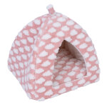 Niche pour chat fluffy de zooplus basics, rose, pour chat Niche pour chat fluffy de zooplus basics, rose, pour chat