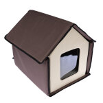 Niche chauffée tiaki bola pour chat - l 48 x l 42 x h 45 cm Niche chauffée tiaki bola pour chat - l 48 x l 42 x h 45 cm