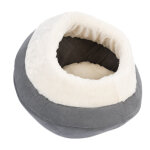 Niche ellora pour chat et petit chien - 43 cm de diamètre x h 34 cm Niche ellora pour chat et petit chien - 43 cm de diamètre x h 34 cm