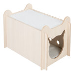 Niche peekaboo pour chat, l 61 x l 40 x h 40 cm