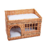 Niche pueblo pour chat - l56xl36xh42cm Niche pueblo pour chat - l56xl36xh42cm