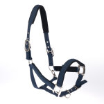Nomad tales licol avec rembourrage néoprène, bleu marine cob cheval Nomad tales licol avec rembourrage néoprène, bleu marine cob cheval