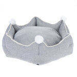 Panier crown pour chat - l 60 x l 60 x h 20 cm
