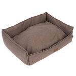 Panier modern living ibiza pour chien - l 80 x l 60 h 23 cm