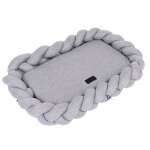 Panier modern living pretoria pour chien - l 80 x l 55 x h 10 cm