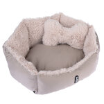 Panier tiaki fluffy bone pour chien 50 x 40 x 20cm