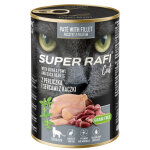 Paquet �conomique de 24x400g : rafi super for sterile cats perlhnhn & c?urs de canard nourriture humide ...