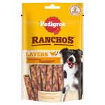60g de friandises pour chiens pedigree ranchos layers au poulet