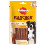 Pedigree ranchos wrap pour chien - poulet, 8 x 60 g