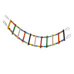 Pont suspendu multicolore tiaki l 61 x h 12 cm pour oiseaux