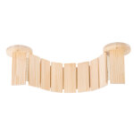 Pont suspendu sia pour montage mural, couleur naturel