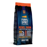 Primal spirit 65% rebel farm nourriture pour chien - emballage double : 2 x 12 kg