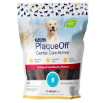 Proden plaqueoff dental care bones pour chien - dinde (482 g)