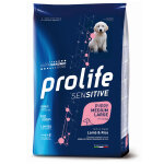 Prolife dog puppy sensitive moyen / large agneau et riz - 2 x 10 kg