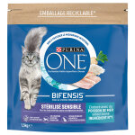 Purina one chat st�rilis� sensible poisson de mer - 1, 5 kg