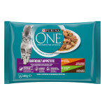 Purina one difficult appetite pour chat - poulet, dinde 16 x 85 g