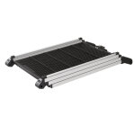 Rampe kleinmetall dogwalk3 avec poigne et verrouillage l 73 163 x l 41 cm - pour chien