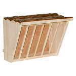 Râtelier à foin kerbl xl nature pour lapin et rongeur l 28 x l 20, 5 x h 22 cm Râtelier à foin kerbl xl nature pour lapin et rongeur l 28 x l 20, 5 x h 22 cm