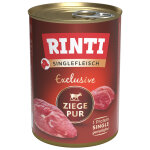 Rinti viande pure 24 x 400 g pour chien - pure chèvre (exclusive) Rinti viande pure 24 x 400 g pour chien - pure chèvre (exclusive)