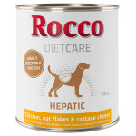Rocco diet care hepatic poulet, flocons d'avoine, fromage cottage 800 g pour chien 12 x 800 g