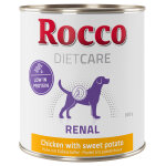 Rocco diet care renal poulet, patates douces pour chien 12 x 800 g