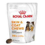 Royal canin skin & coat adult supplement pour chien - 240 g (60 bouch�es)
