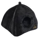 Royal pet black niche chat / petit chien - l45 x l45 x h45cm Royal pet black niche chat / petit chien - l45 x l45 x h45cm