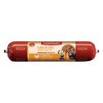 Saucisse fleischeslust classic 6x800g volaille fine avec patate douce, myrtille et camomille pour chien ...