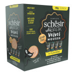 Schesir after dark velvet mousse 12 x 80 g pour chat - lot mixte (4 vari�t�s)