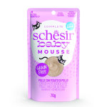 Schesir baby mousse 12 x 70 g pour chaton - poulet, foie de poulet