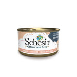 Schesir en gel�e 6 x 85 g pour chat - kitten filet de poulet, aloe
