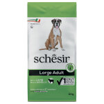 Schesir large adult agneau pour chien - 2 x 12 kg