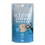 Schesir silver mousse 12 x 80 g pour chat ? poulet