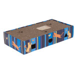 Scratch & play griffoir pour chat - l 45, 5xl 24xh 9, 3 cm