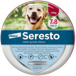 Seresto grand chien >8 kg 70cm - collier antiparasitaire pour tiques, puces et poux