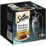 Sheba perfect portions 6 x 37, 5 g pour chat - sauce exquise - dinde