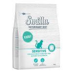 4�kg smilla�veterinary�diet sensitive au lapin, croquettes pour chats