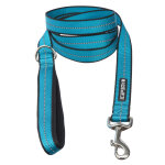 Taille m : 180cm de longueur, 25mm de largeur icepeak pet highway basic laisse, aqua