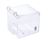 Taille s: tiaki no - mess mangeoire pour oiseaux en acrylique l13xl14xh13cm oiseaux