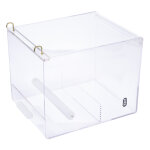 Taille l: tiaki no - mess mangeoire pour oiseaux en acrylique l20xl25xh20cm oiseaux