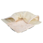 Tapis de tunnel tiaki, beige pour chat - environ l 68 x l 68 x h 20 cm Tapis de tunnel tiaki, beige pour chat - environ l 68 x l 68 x h 20 cm