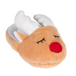 Tiaki chausson en peluche renne 20x11x6cm pour chiens