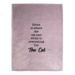 Tiaki couverture pour chats  home  taupe 75x100cm