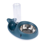 Tiaki distributeur d'eau et de nourriture petite baleine 350ml nourriture, 500ml eau chien chat Tiaki distributeur d'eau et de nourriture petite baleine 350ml nourriture, 500ml eau chien chat