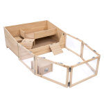 Tiaki enclos d'intérieur pour cochons d?inde 116x 193x 50cm petit animal Tiaki enclos d'intérieur pour cochons d?inde 116x 193x 50cm petit animal